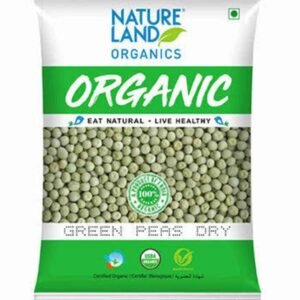 NAT LAND GREEN DRY PEAS 500 GM - Image 1