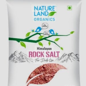 NAT LAND HIMALAYAN PINK ROCK SALT 500GMS - Image 1