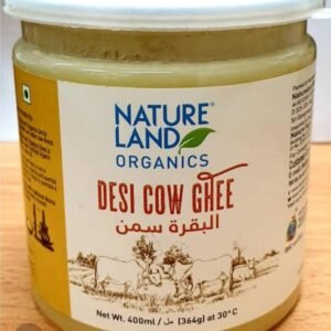 NAT LAND PREMIUM COW GHEE 400 ML - Image 1