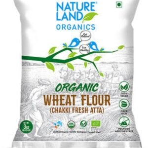 NAT LAND WHOLE WHEAT FLOUR 750 GM - Image 1