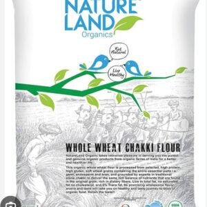 NAT LAND WHOLE WHEAT FLOUR3KG - Image 1