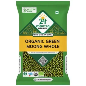 24MA GREEN MOONG WHOLE 500 GMS - Image 1