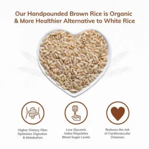 24MA SONAMASURI RAW RICE HANDPOUNDE 1 KG - Image 7