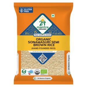 24MA SONAMASURI RAW RICE HANDPOUNDE 10 KG - Image 1
