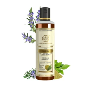 KHADI HENNA ROSEMARRY PARABEN MINERAL OIL FREE - Image 1