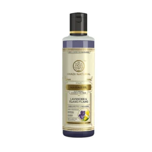 KHADI LAVENDER AND YLANG YLANG MASSAGE OIL PARABEN MINER - Image 1