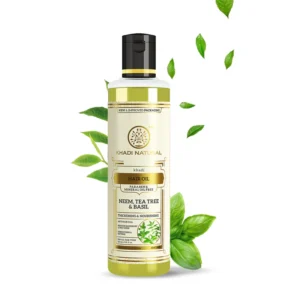 KHADI NEEM TEATREE AND BASIL HAIR OIL PARABEN MINERAL OI - Image 1