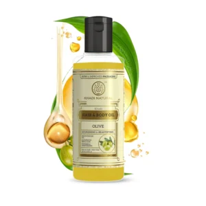 KHADI OLIVE OIL 210ML - Image 1