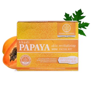 KHADI PAPAYA SKIN REVITALIZING MINI FACIAL KIT - Image 1