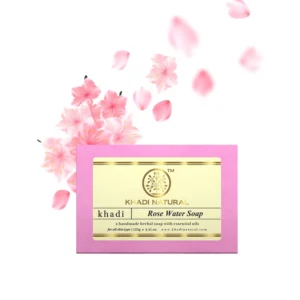 KHADI ROSEWATER SOAP - Image 1