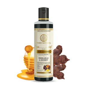 KHADI SHIKAKAI HONEY HAIR CLEANSER SLS AND PARABEN FREE - Image 1