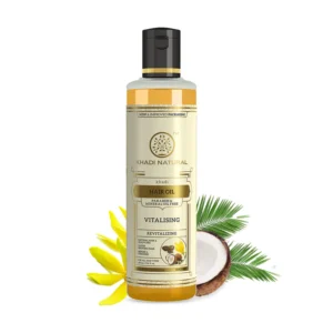 KHADI VITALISING HAIR OIL PARABEN MINERAL OIL FREE - Image 1