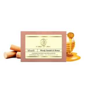 KHADI WOODY SANDAL AND HONEY SOAP - Image 1