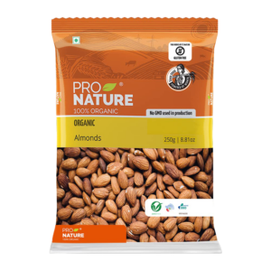 PRO NAT ALMONDS 250 G - Image 1