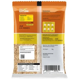 PRO NAT SONAMASOORI RICE (BROWN) 5 KG - Image 3