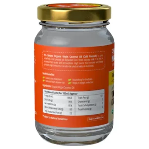 PRO NAT VIRGIN COCONUT OIL 180ML GLASS - Image 4