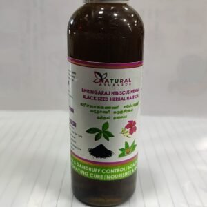 NAT AYU Bhringraj Hibiiscus Hair Oil 100ml - Image 1