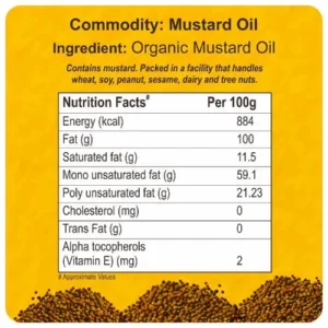 24MA PREMIUM MUSTARD OIL 1 LTR - Image 4