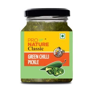 PRO NAT GREEN CHILLI PICKLE250GM - Image 1