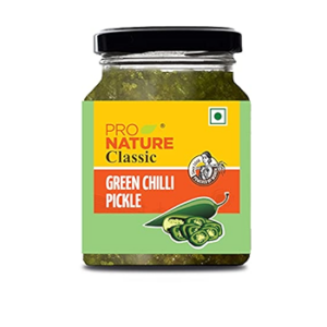 PRO NAT GREEN CHILLI PICKLE250GM - Image 2