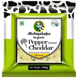 AK PEPPER CHEDDAR 200GM - Image 1