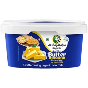 AK UNSALTED BUTTER 200GM - Image 1