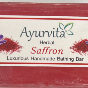 AYURVITA SAFFRON SOAP 125 GM - Image 1