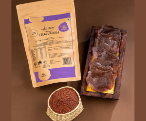 WILD IDE YELAI RAGI MILLET VADAM 100GM - Image 1