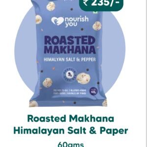 NOU ROASTED MAKHANA-HIMALAYAN SALT & PEPPER - Image 1